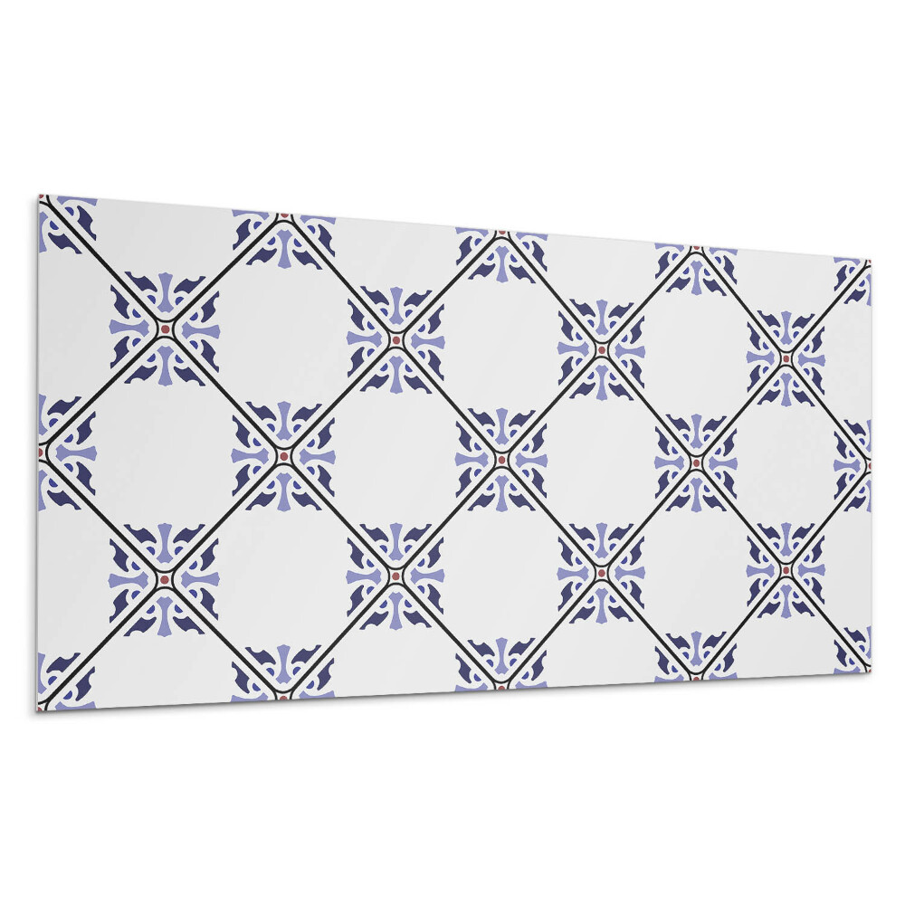 Dekorpanel falra Virágmintás minta