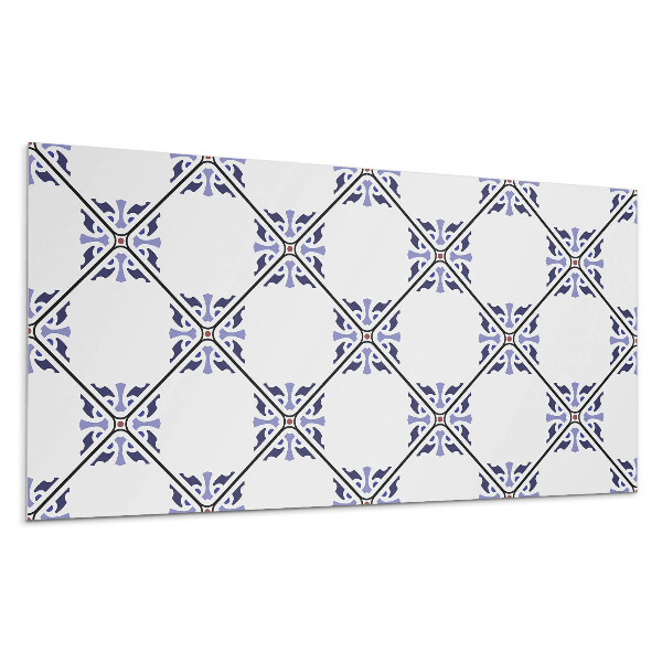 Dekorpanel falra Virágmintás minta