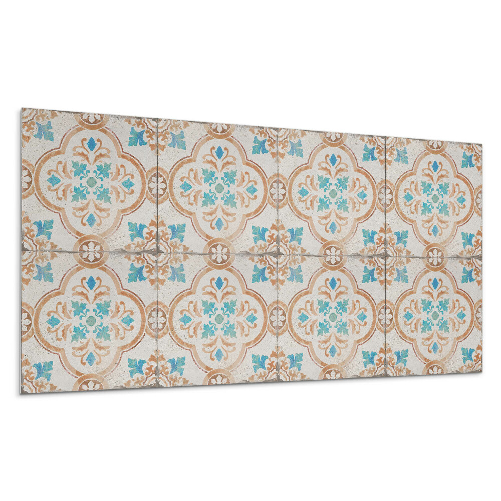 Pvc falpanel Dekoratív motívum virágokkal