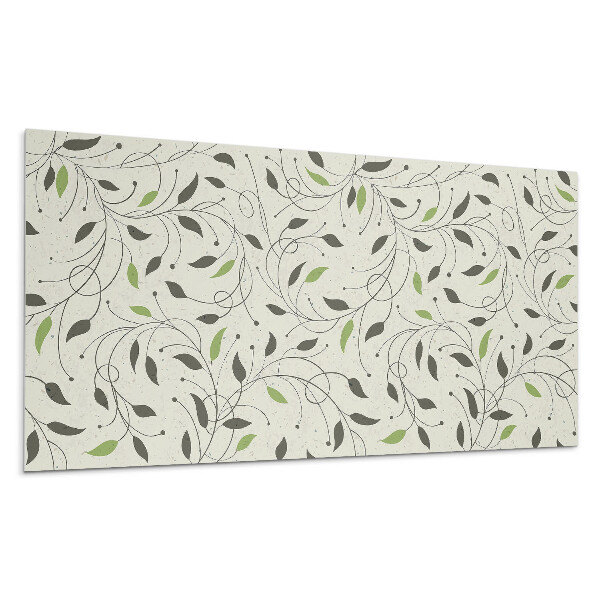 Öntapadó falburkolat Minta levelekkel és gallyakkal