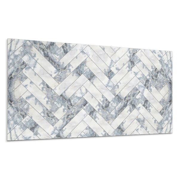 Falpanel Márvány halszálkaminta