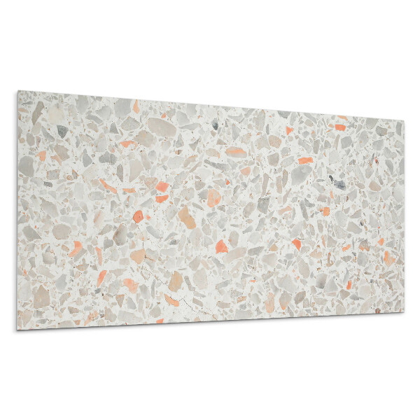 Falpanel Kőzárványokkal ellátott minta