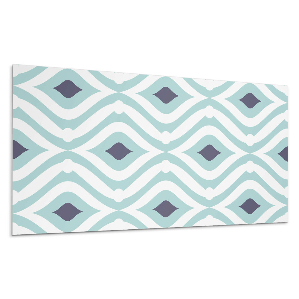 Pvc falpanel Hullámok és rombuszok ritmusban