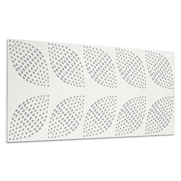 Dekorpanel falra Levélminta pöttyökkel