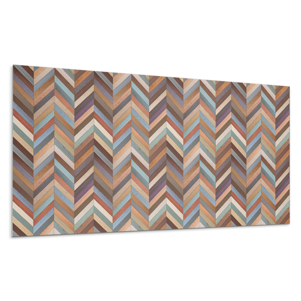 Dekorpanel falra Halszálkás fa minta