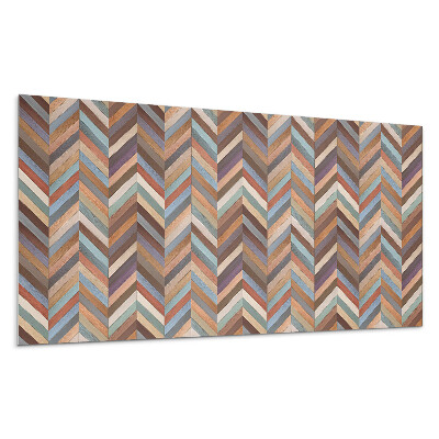 Dekorpanel falra Halszálkás fa minta