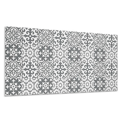 Dekorpanel falra Dekoratív minták a csempéken