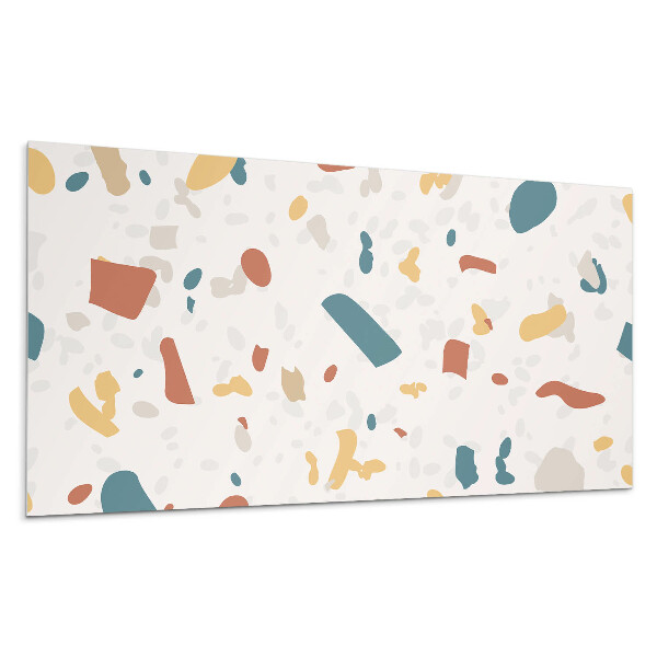 Falpanel Absztrakt minta formákkal