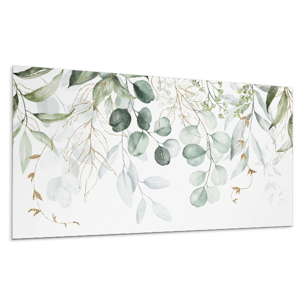 Dekorpanel falra Finom levelek és ágak