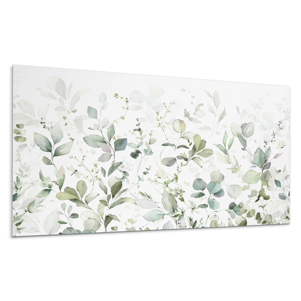 Falpanel Finom levelek a kompozícióban