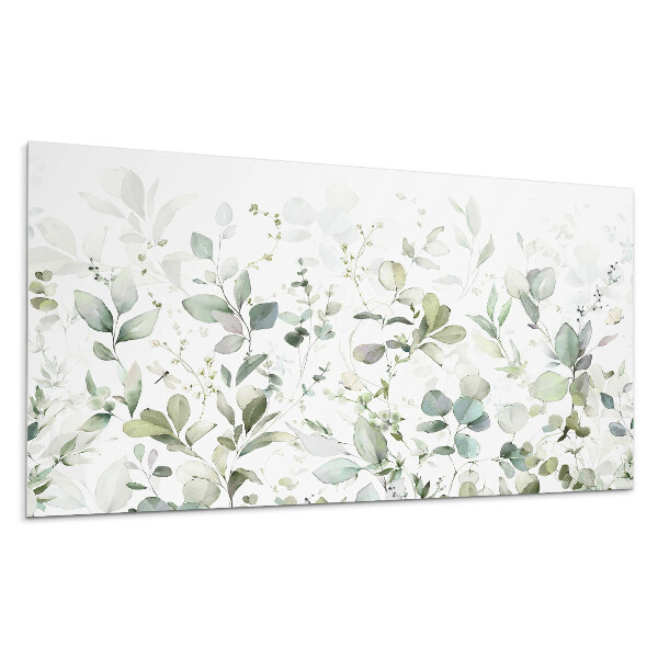 Falpanel Finom levelek a kompozícióban