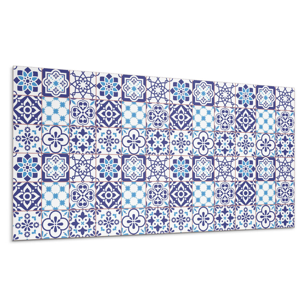 Dekorpanel falra Geometriai minták a csempékben