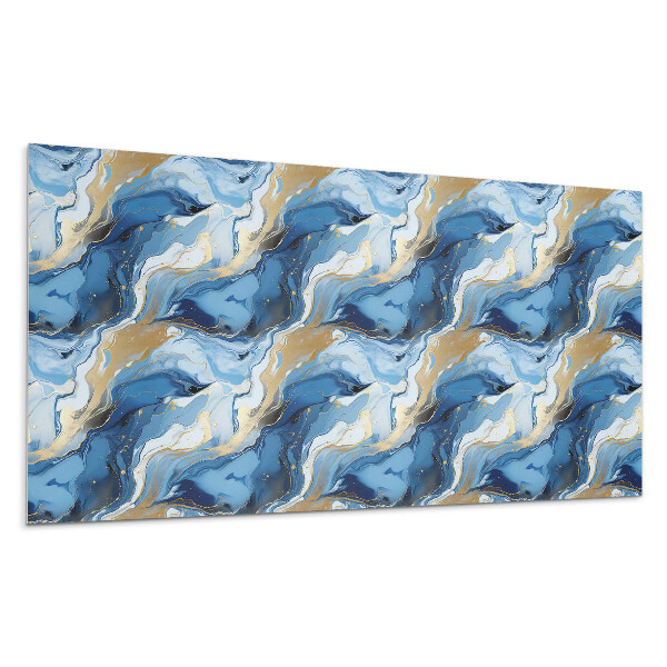 Falpanel Absztrakt hullámok és foltok