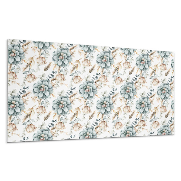 Dekorpanel falra Virágmintás növény