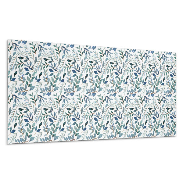 Pvc falpanel Levélminta a háttérben