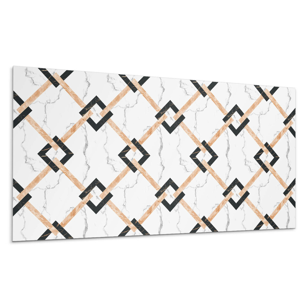 Öntapadó falburkolat Geometrikus márványminták