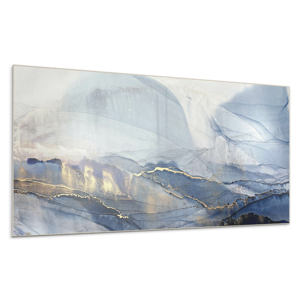 Falpanel Absztrakt táj árnyalatokban