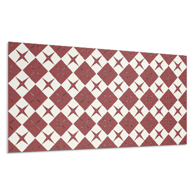 Falpanel Gyémántminta csillagokkal