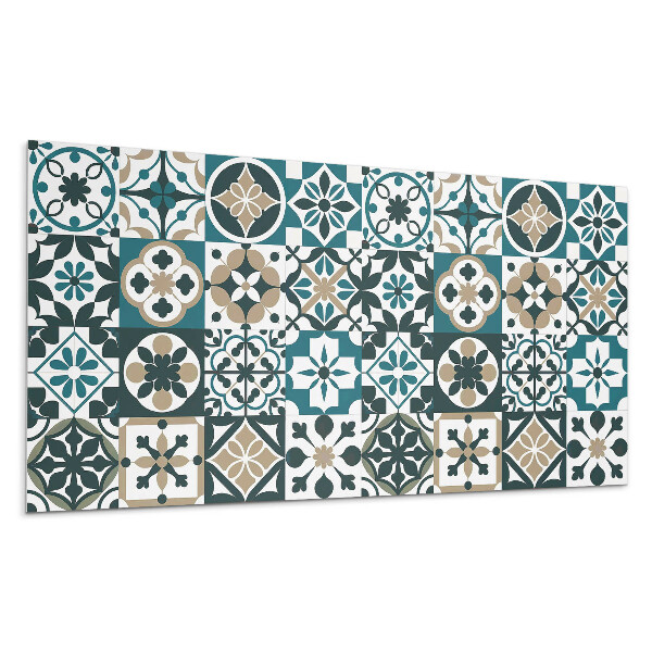 Dekorpanel falra Csempe minták az elrendezésben