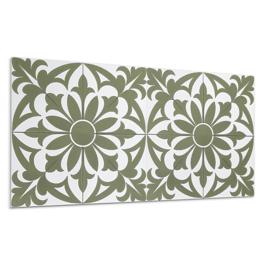 Öntapadó falburkolat Virágminta levelekkel