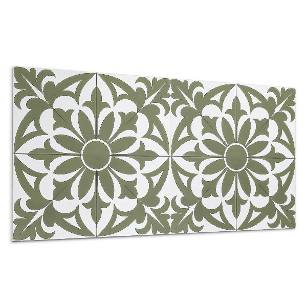 Öntapadó falburkolat Virágminta levelekkel