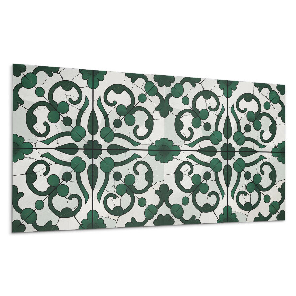 Dekorpanel falra Növényi minta díszekkel
