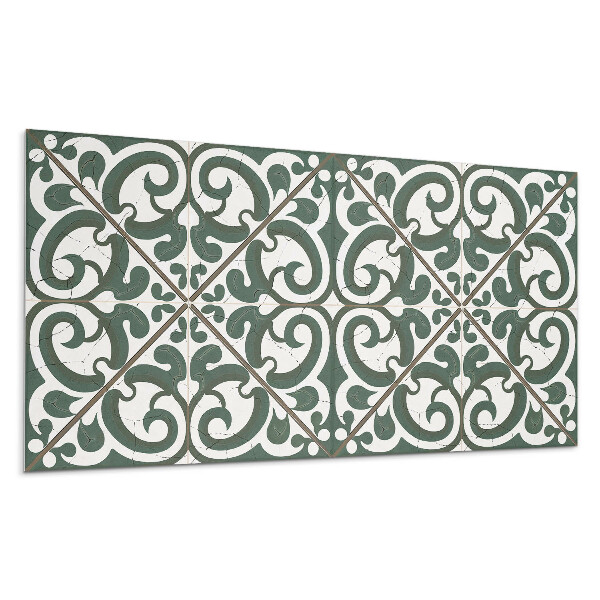 Falpanel Növényi motívumokkal díszített minta