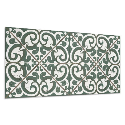 Falpanel Növényi motívumokkal díszített minta