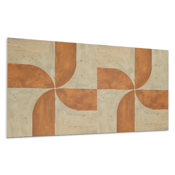 Öntapadó falburkolat Ívekkel ellátott geometria