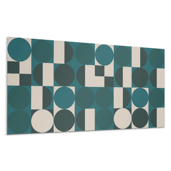 Dekorpanel falra Formák és formák geometriája