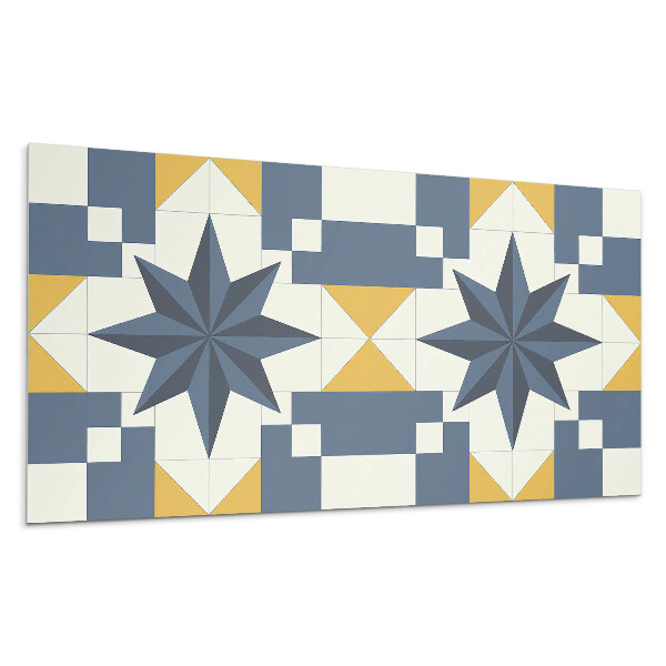 Falpanel Geometrikus csillagminta