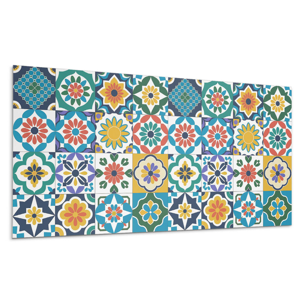 Öntapadó falburkolat Virág- és geometriai minták