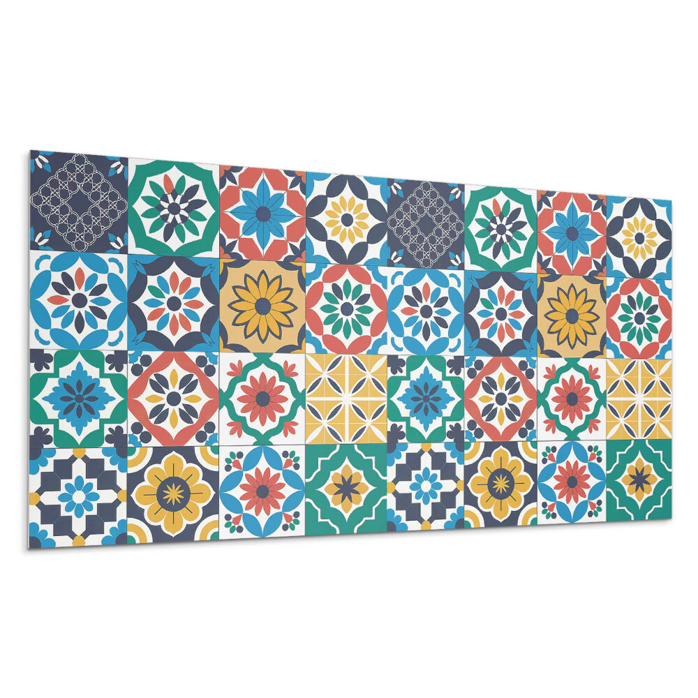 Falpanel Mozaikminták az elrendezésben