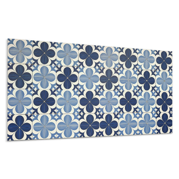 Öntapadó falburkolat Geometrikus virágmintás