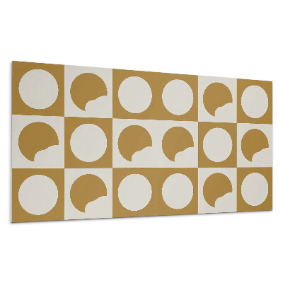 Falpanel Absztrakt körök rések