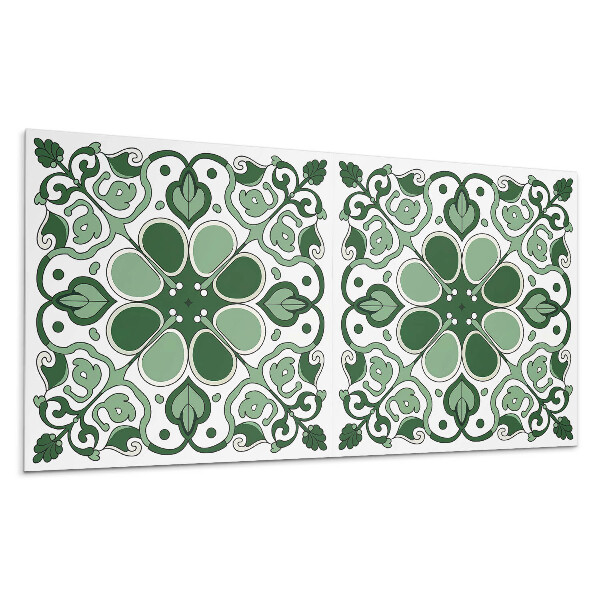 Falpanel Növényi minta levelekkel