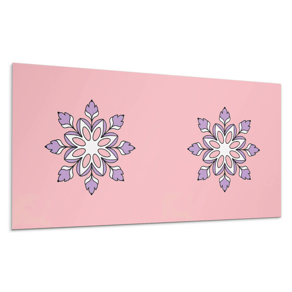 Pvc falpanel Virágmintás mandala