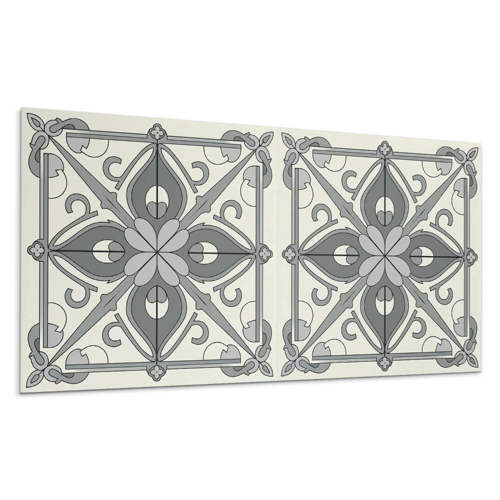 Pvc falpanel Virágminta szimmetriával