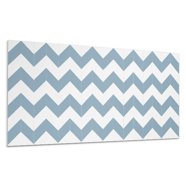 Dekorpanel falra Cikcakk minta