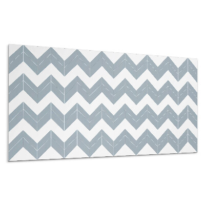 Falpanel Cikcakk minta a sorban