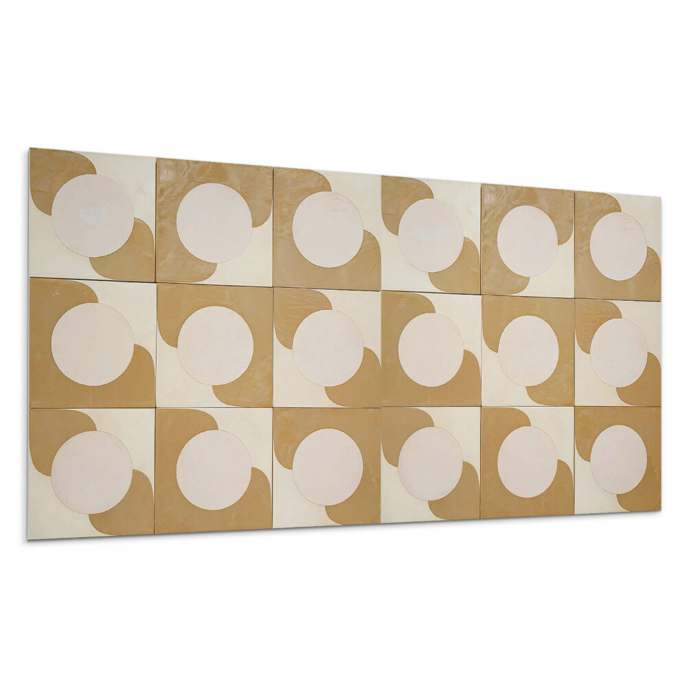 Pvc falpanel Geometriai körök és ívek