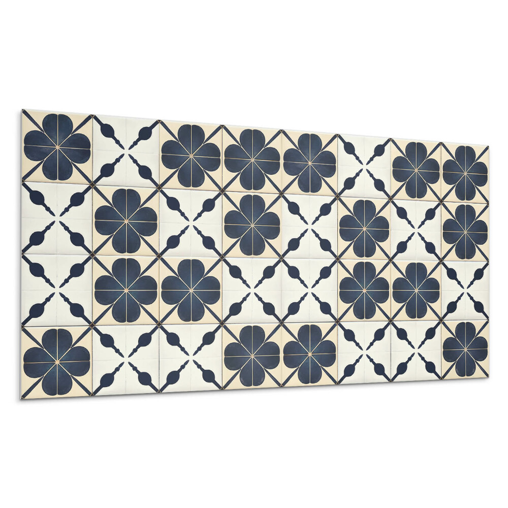 Dekorpanel falra Virágminta a háttérben