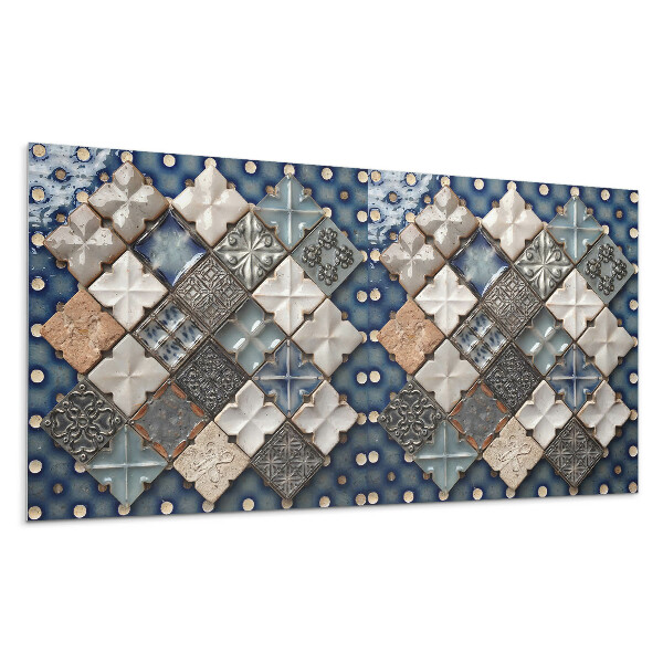 Falpanel Mozaik csempe minta