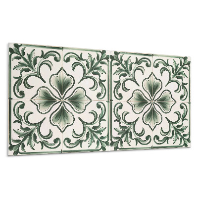 Dekorpanel falra Levelek és szívek mintája