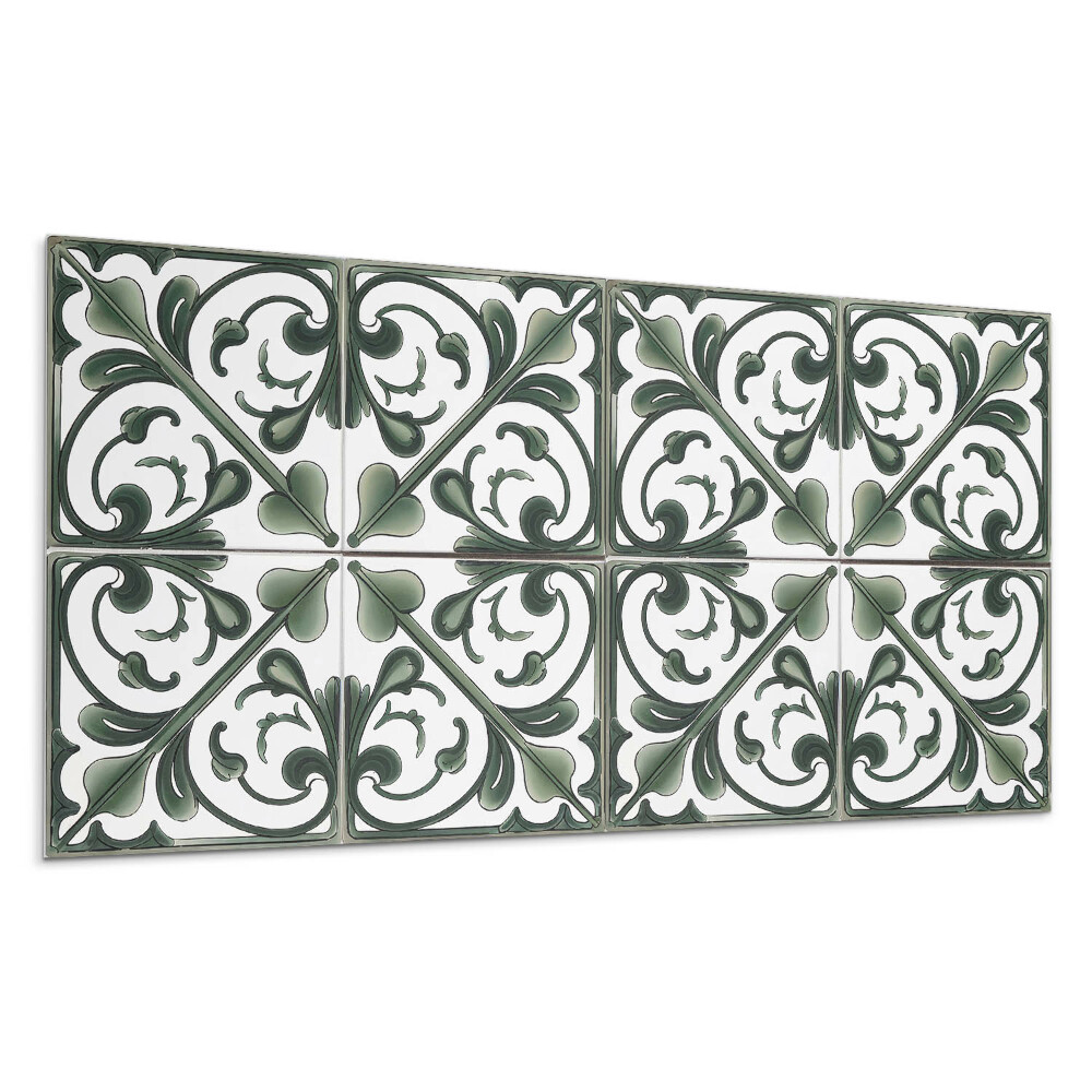 Dekorpanel falra Növényi minta díszekkel