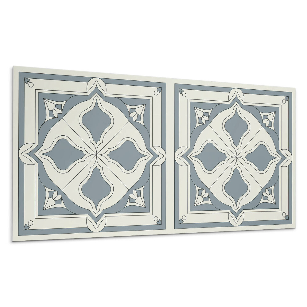 Öntapadó falburkolat Virágmintás csempéken