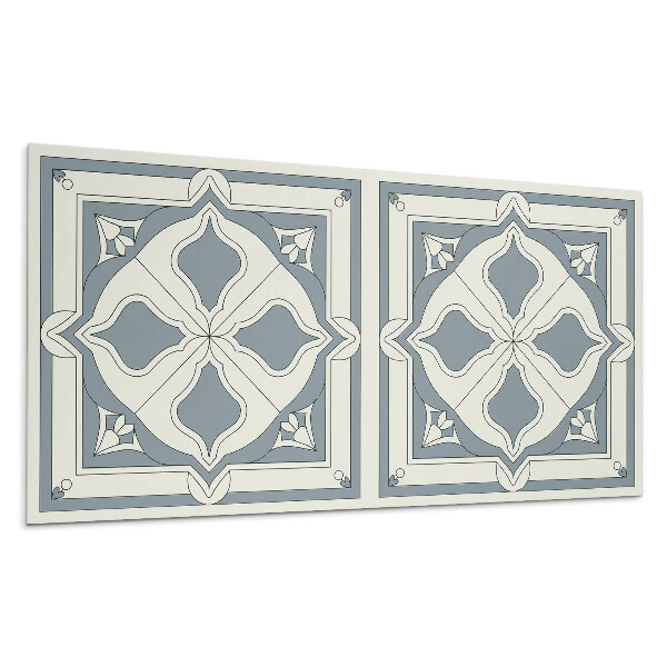 Öntapadó falburkolat Virágmintás csempéken