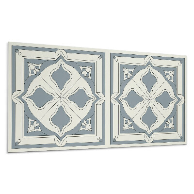 Öntapadó falburkolat Virágmintás csempéken