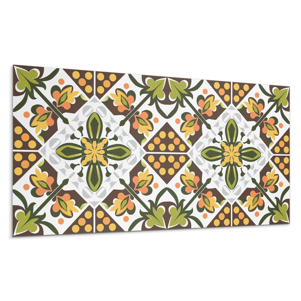 Öntapadó falburkolat Virágminta szimmetriában