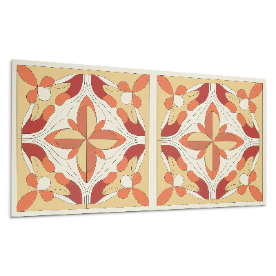 Falpanel Absztrakt virágmintás